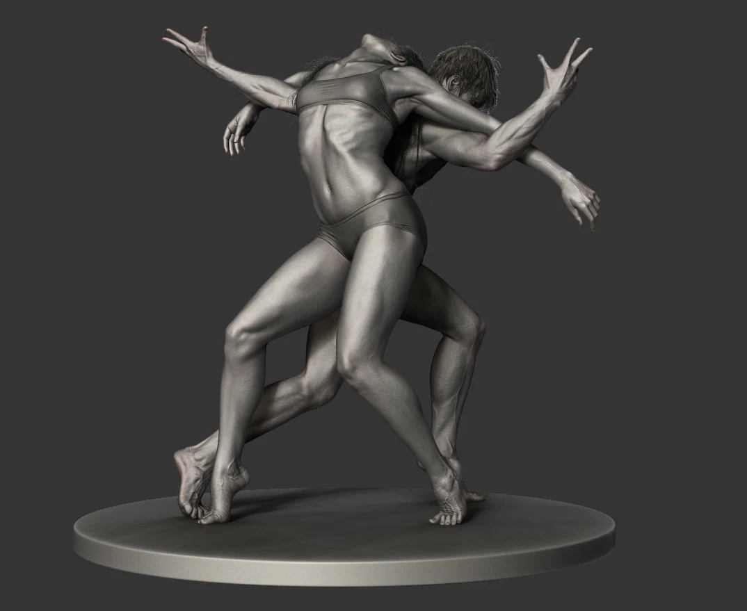 Anatomy Study — Pose study