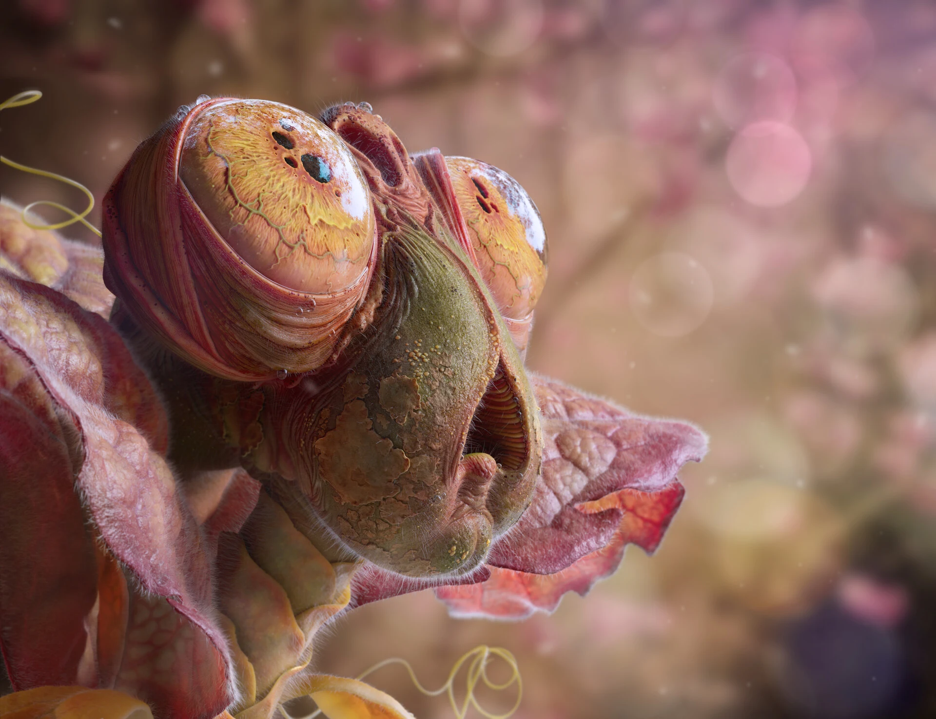 Bud — Final render — detail